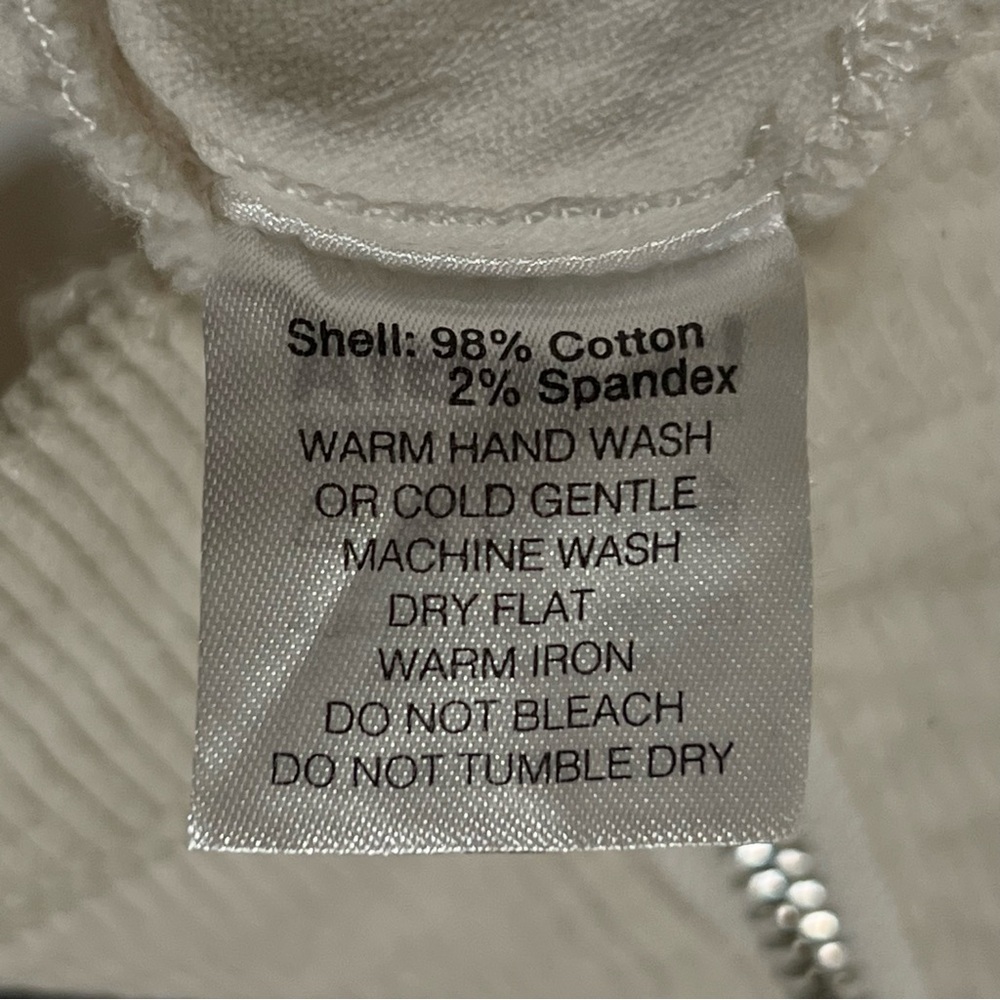 I.Am.Gia corduroy cropped Vest top, cream, size XS - Picture 10 of 10